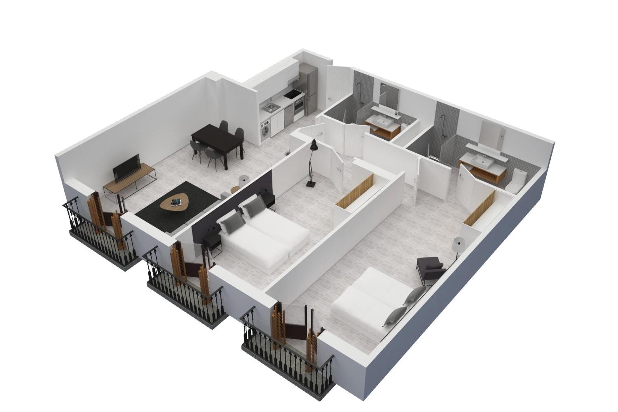 شقة Caterina House Port Vell برشلونة الغرفة الصورة